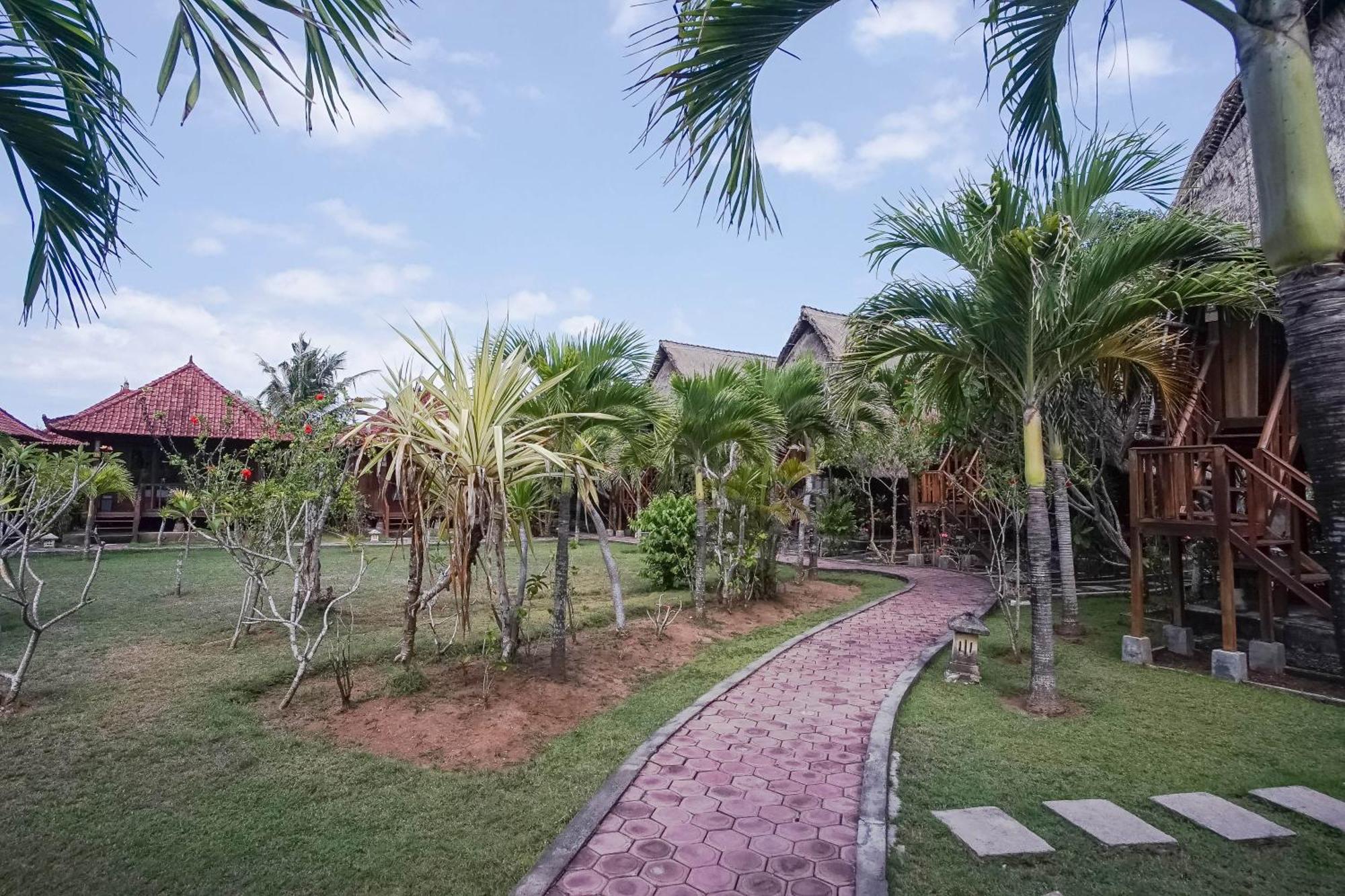 Abian Huts Dream Beach Lembongan Nusa Lembongan Eksteriør bilde