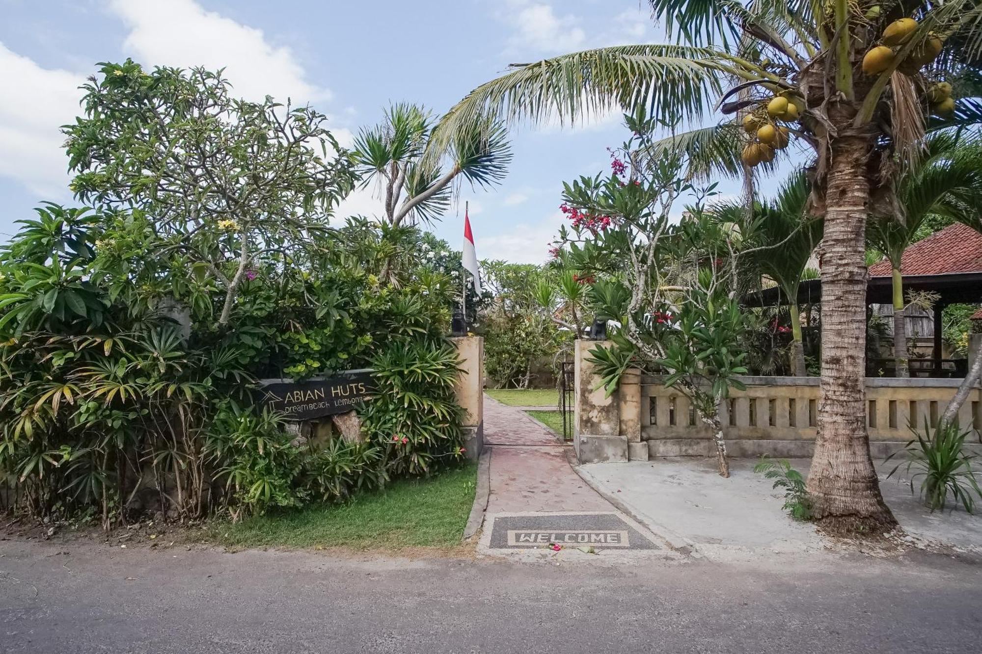 Abian Huts Dream Beach Lembongan Nusa Lembongan Eksteriør bilde