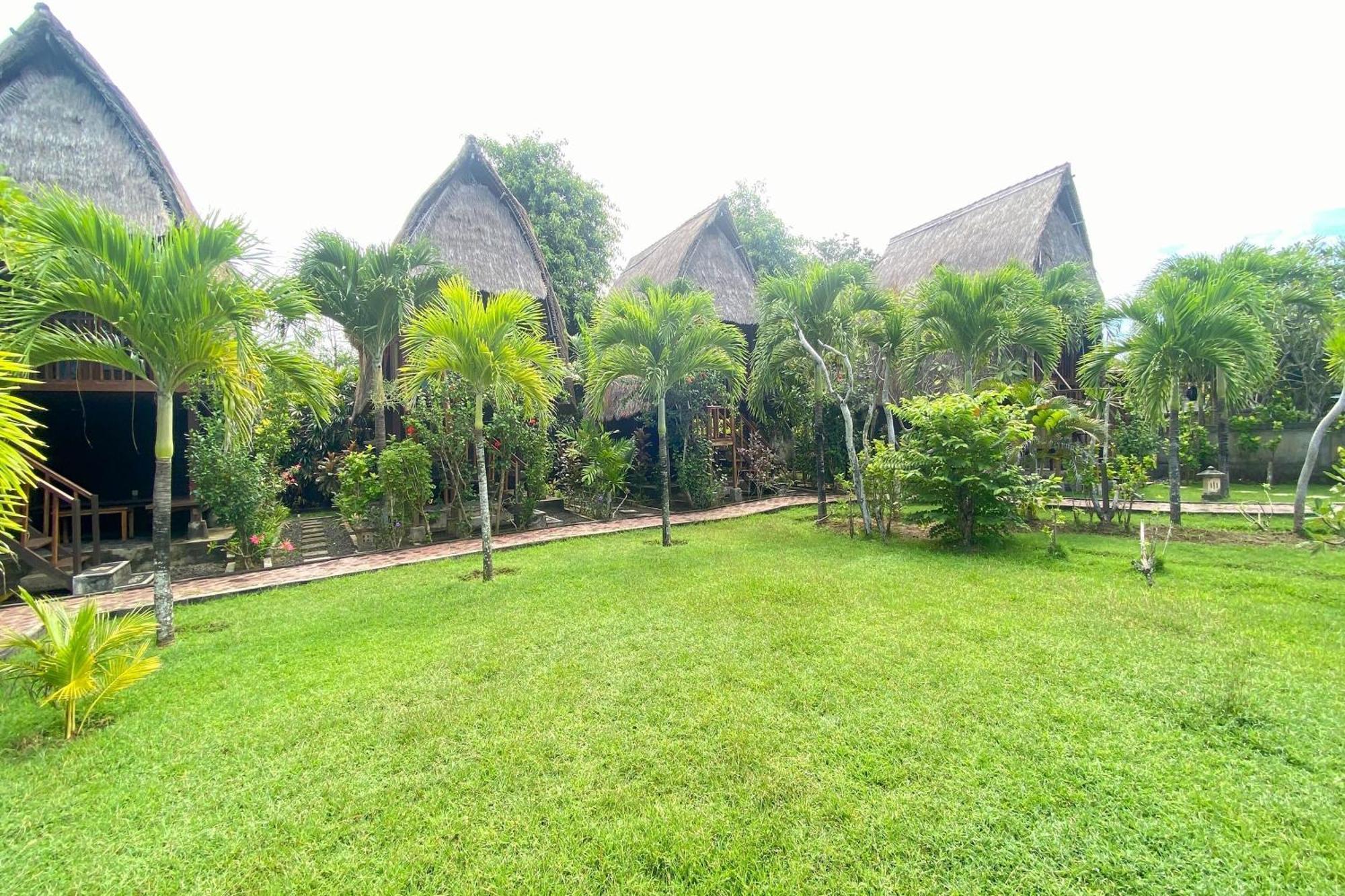 Abian Huts Dream Beach Lembongan Nusa Lembongan Eksteriør bilde