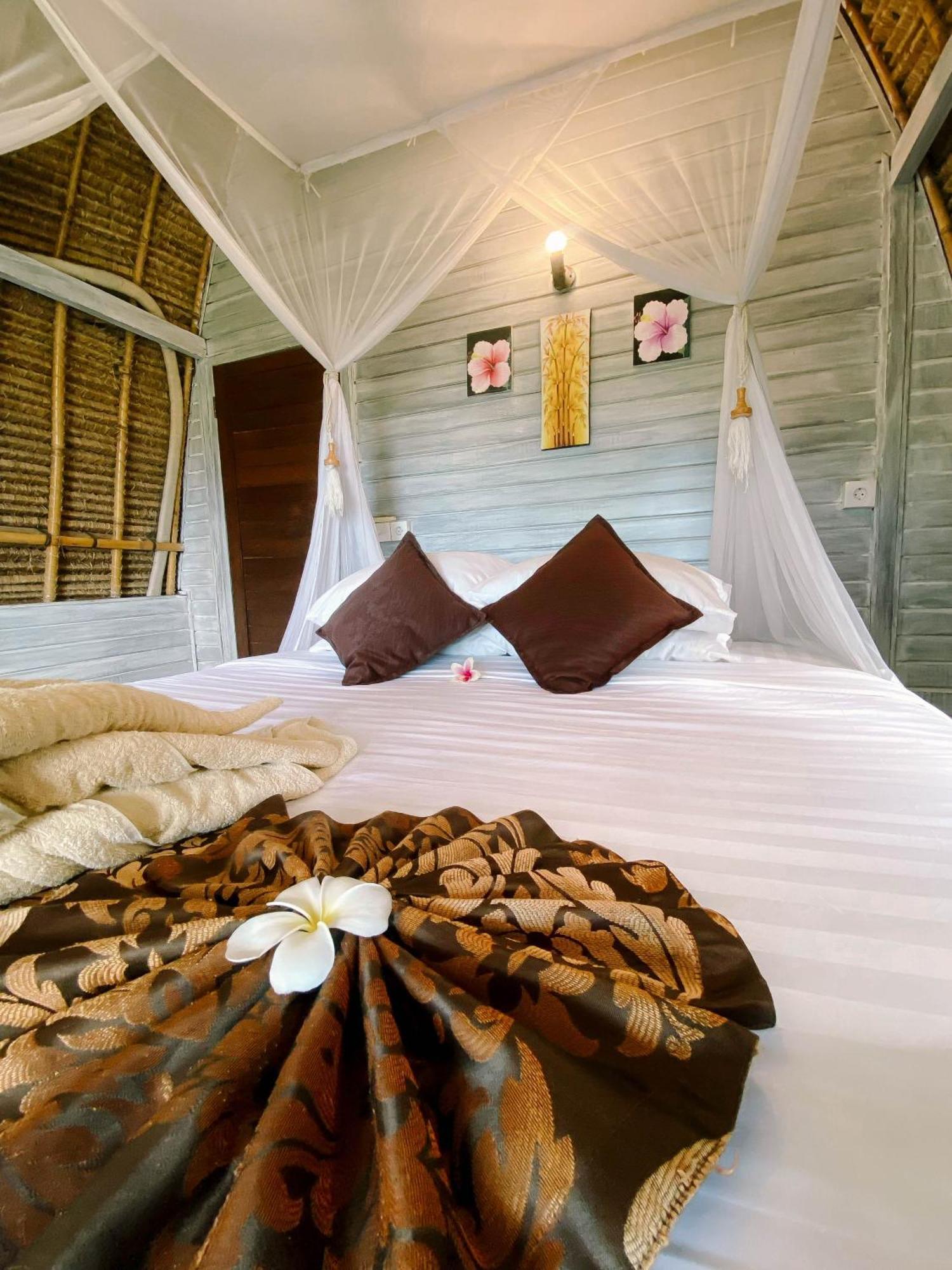 Abian Huts Dream Beach Lembongan Nusa Lembongan Eksteriør bilde
