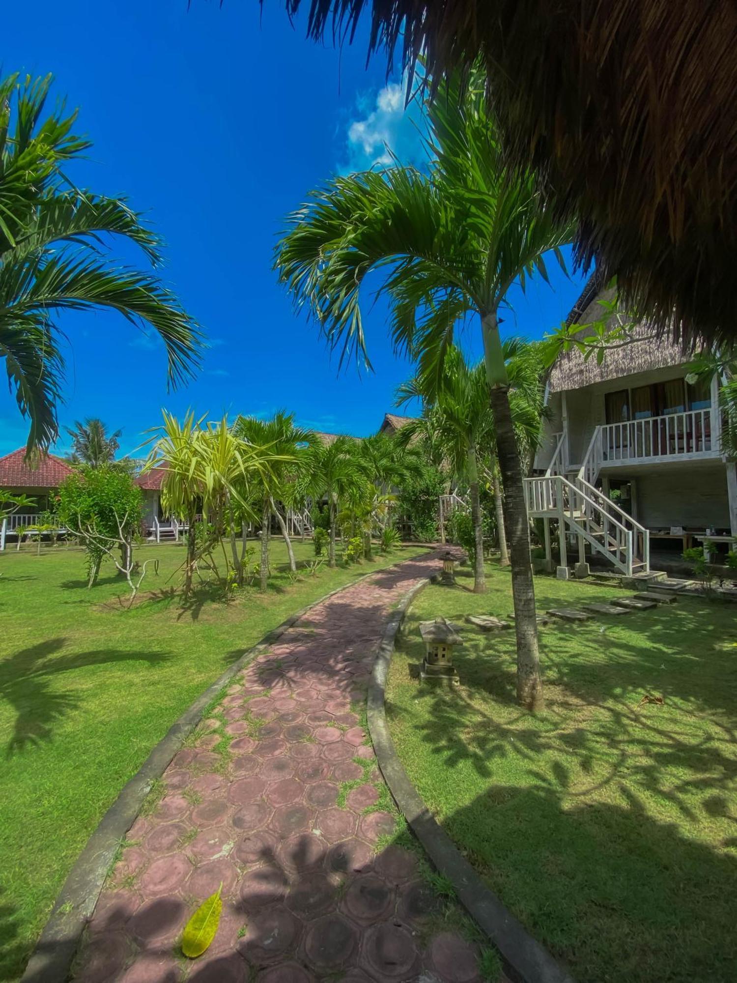 Abian Huts Dream Beach Lembongan Nusa Lembongan Eksteriør bilde