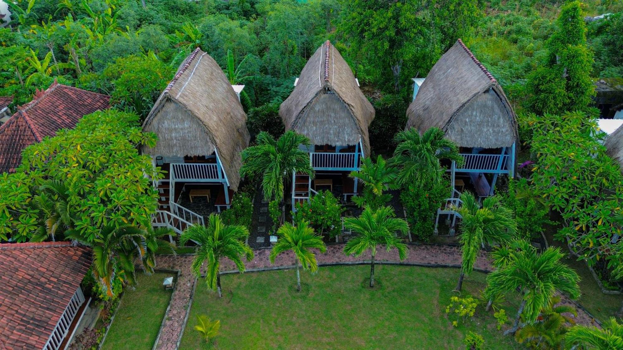Abian Huts Dream Beach Lembongan Nusa Lembongan Eksteriør bilde