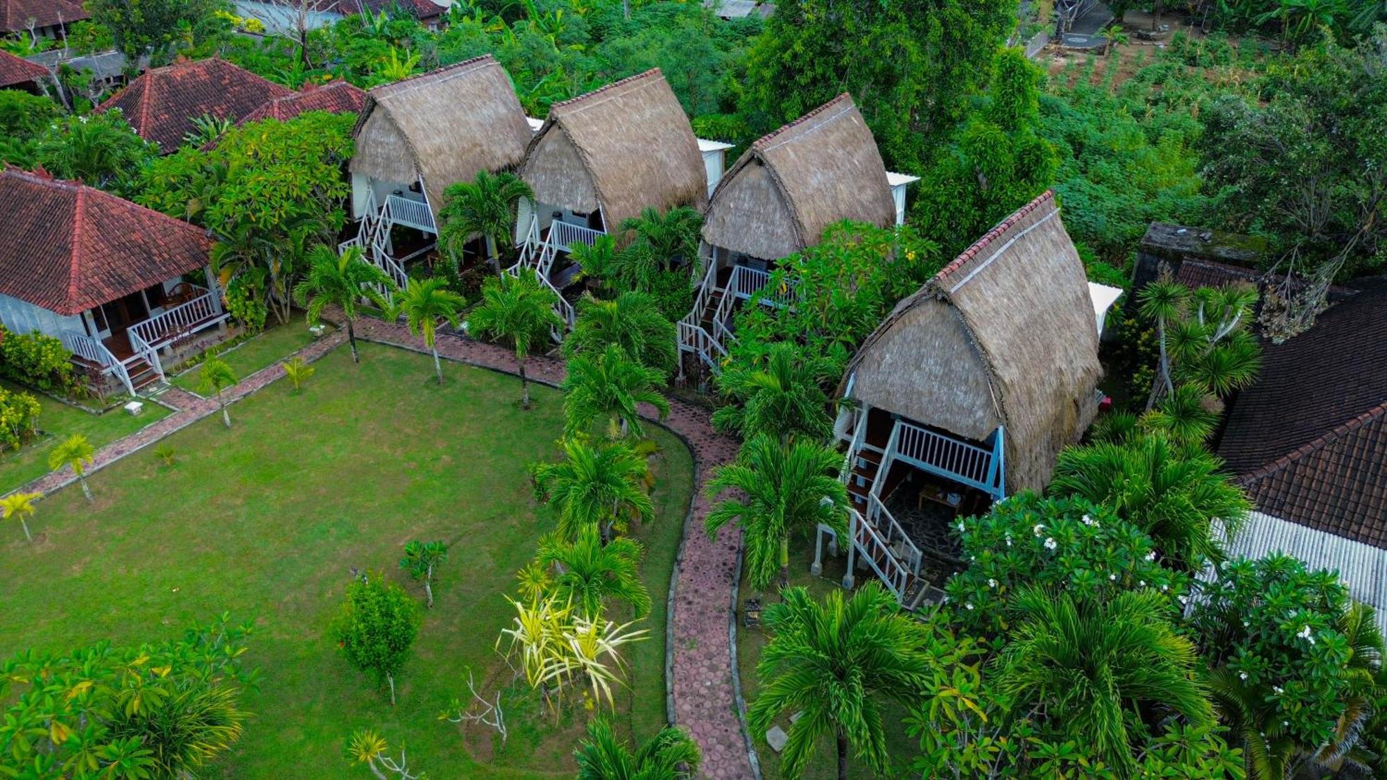 Abian Huts Dream Beach Lembongan Nusa Lembongan Eksteriør bilde